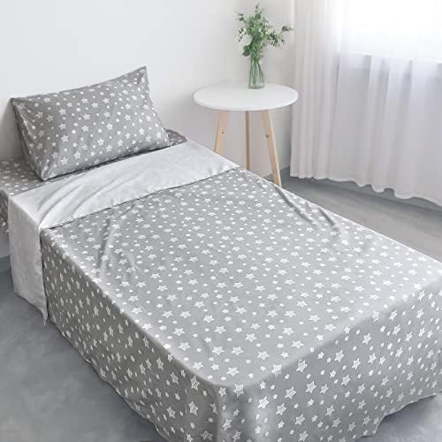Twin Bed Sheets Set for Kids with Microfiber Comfort