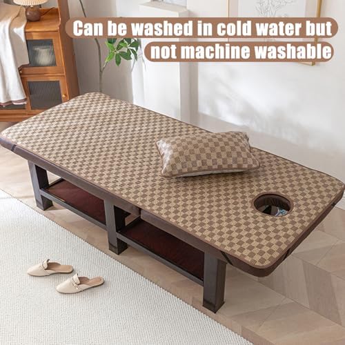 Cooling Massage Bed Mattress Topper with Anti-Slip Design