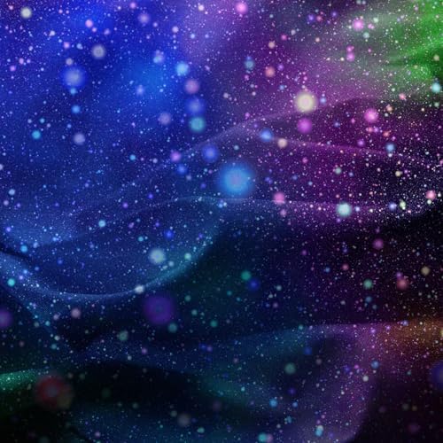 Rainbow Galaxy Queen Fitted Sheet Set 3PCS