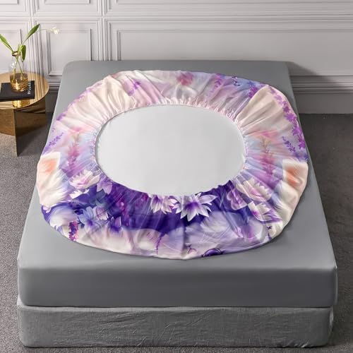 Cute Cat Fitted Sheet Toddler Bedding Set Twin Size