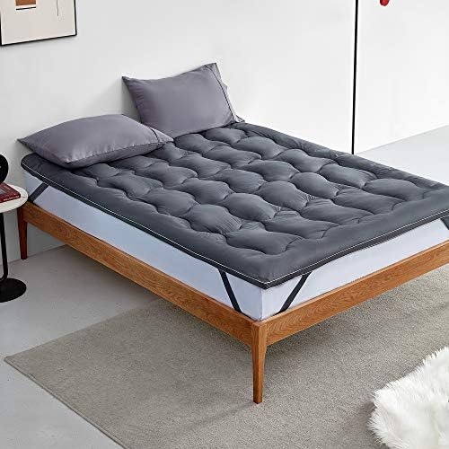 SLEEP ZONE Fluffy Mattress Toppers with Cooling Comfort