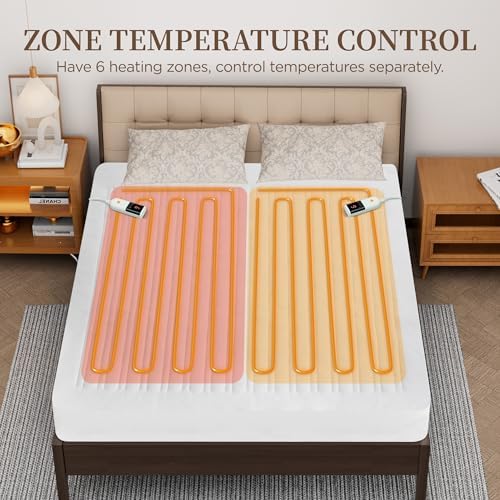 Texciting Heated Mattress Pad King Size 1
