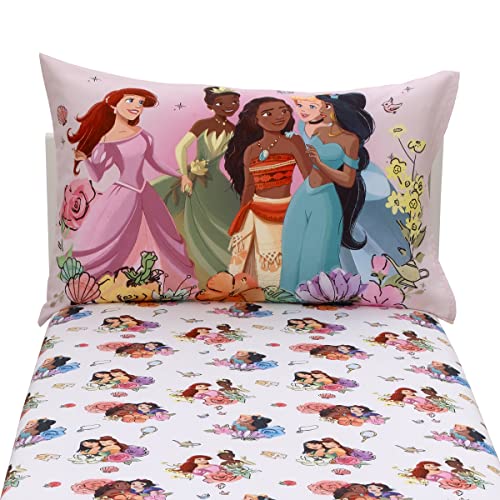 NoJo Disney Princesses 2-Piece Toddler Sheet Set 1