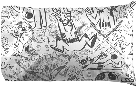 Jay Franco Deadpool Comic Sketch Twin Sheet Set