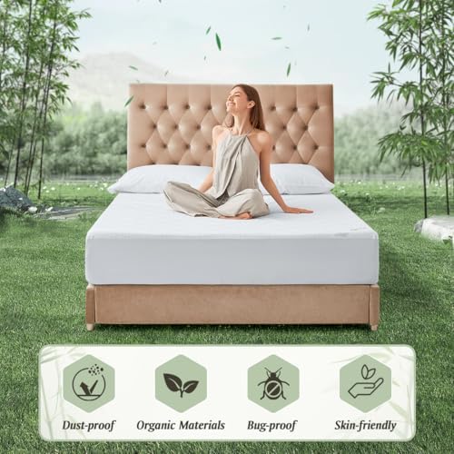 Secgo Premium Cooling Waterproof Twin Mattress Protector