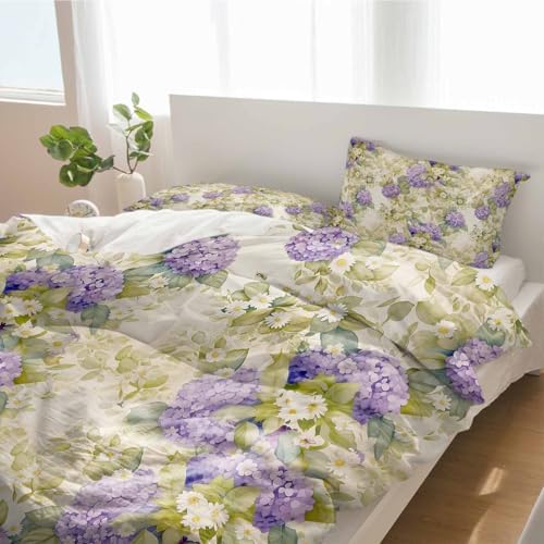 Alandar Home 3 Piece Spring Blossom Duvet Cover Set