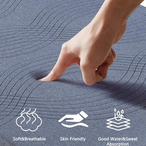 VECELO 2-inch Gel Memory Foam Mattress Topper California King
