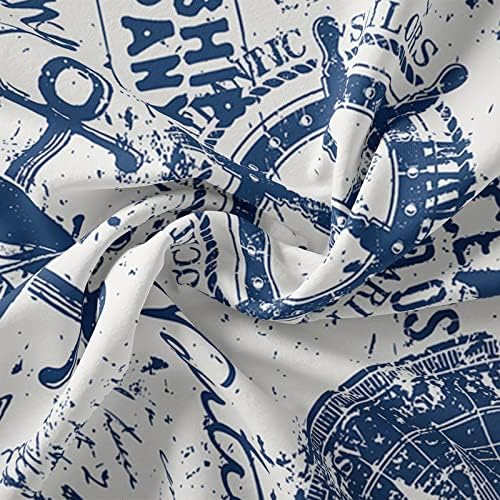 AILONEN Anchor Duvet Set King Size with Zipper