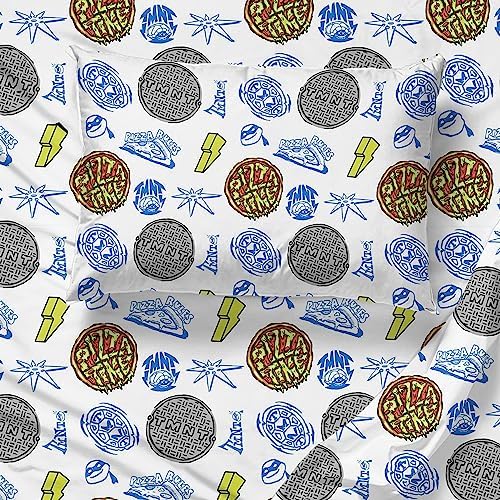 Jay Franco Teenage Mutant Ninja Turtles Twin Comforter Set - 5 Piece Bedding